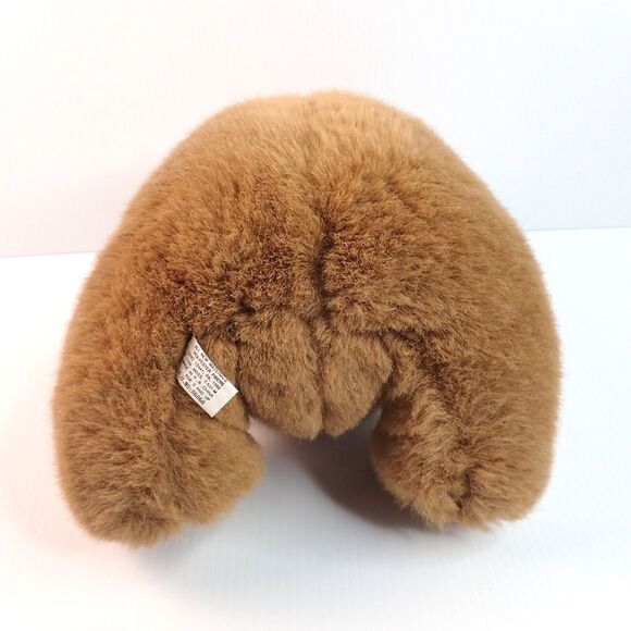 Vintage Chosun Mama & Baby Cub Teddy Bears Light Brown 11in Soft Fur Plush - Picture 6 of 8